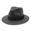 Berets Summer Fedoras Panama Jazz Hat Sun Hats For Women Man Beach Straw Men UV Protection Cap Chapeau Femmeberets266s