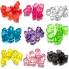 10pcs/lot Diy Love Heart Loose Bead for Jewelry Bracelets Necklace Hair Ring Making Accessories Crafts Acrylic Kids Handmade Beads