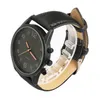 Orologi da polso Movimento al quarzo giapponese Orologi da uomo di moda Sport di lusso Cinturino in pelle PU Lancette luminose Orologi da polso