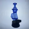 Glass Hookah Blue Recycle PeakまたはCarta大量