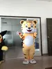 Cartoon Mascot Costume Animal Doll Suit Inflatable Tiger Walking Doll Fursuit Halloween Christmas Stage Performance Clothes