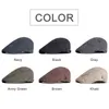 NOUVEAU COTTON Beret Chapeaux pour hommes Spring Summer Fishbone Journal Boys Boy