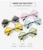 Óculos de sol Moda Nuvem Forma Mulheres Strass Óculos Retro Sunglass Feminino Borlas Eyewear UV400 Sun Glass Ocean Shades8632451