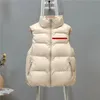 Womens Down Parkas Puffer Vest Jacket Kvinna Jackor ärmlös kappdesigner Spring Autumn Outwears Coats Windbreaker S-2XL