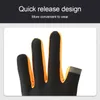 Fietsende handschoenen vingers katoen anti-slip duurzame visserijhandschoen gesneden buiten sport wandelen vangen bescherming hand antislipcycling