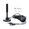 Antenna TV cccam amplificata per interni HD 200 miglia Ultra HDTV con amplificatore VHF / UHF Set di antenne per esterni a risposta rapida