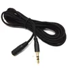 Pleciony kabel kablowych Kable przedłużające się 3,5 mm 2m 3m 5m Jack Mężczyzna do kobiety do komputera Audio Extender Extender