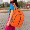 Solid Color Fashion Woman ryggsäckbelagd Oxford Tygskolans väskor för tonårspojkar stor kapacitet Vattentät bärbar dator ryggsäckar J220620