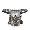 Taktik bacak çantası Ooudoor Spor Paketi Saldırı Bel Combat Bel Fanny Pack Kamuflaj Camo No11-452