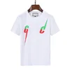 1luxury designer masculino camisetas camisetas de vestido de verão masculino e feminino com monograma de alta qualidade de moda de alta qualidade várias cores 100% algodão M-5xl#0957