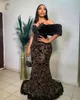 2022 Plus size Arabisch Aso Ebi Luxe Mermaid Lace Prom Dresses kristallen Kristallen Evening Formele feest tweede receptie Verjaardagsbetrokkenheid jurken jurk zj325