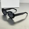 Gafas de sol Francia Vintage para mujer Diseñador Sexy Gafas de ojo de gato Acetato ovalado Gafas de conducción protectoras Gafas de sol para mujer