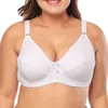 TELIMUSSTO femmes soutien-gorge grande taille à armatures 3/4 couverture Non rembourré brassière sous-vêtements 36 38 40 42-52 C D E F G bonnet BH 220511