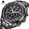 2022 WWOOR High Quality Watch Seven Needle Man Motion Section Steel Bring Quartz Waterproof Wrist Watch Chronograph Watches Wholesales Wristwatches q3