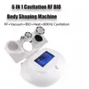 Новая кавитационная машина 40K Body Slimming 6 в 1 вакуумное ультразвуковое жир Удалите радиочастотное оборудование Bio Heat Lipo для салона