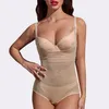 여성 포스트 산후 산후 슬리밍 속옷 셰이퍼 복구 바디 수트 Shapewear 허리 코르셋 거들 검은 색/살구 220513