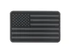 US Flag PVC Patch USA États-Unis d'Amérique Patch militaire Emblème tactique Drapeau américain en caoutchouc Badges B0602N19