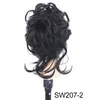 Chignons Risbel Messy Bun Piece Bun Curly Wavy Ponytailysings مع امتداد مركنة اصطناعية للنساء الفتيات