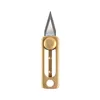 New Allvin Mini Brass Package Opener Knife, EDC Tiny 1.25" keychain Knife Weight 0.35oz Portable Multifunction Tool