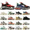 Top Quality Triple s Uomo Donna Scarpe firmate Platform Sneakers Nero Bianco Beige Rosso scuro Grigio Verde Scarpe da ginnastica da uomo Jogging Walking