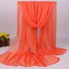 11 Color Summer Chiffon Bride Shawl Wraps Fashion Party Supplies Sheer Elegant Wedding Bridesmaid gift scarf