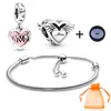 S925 Sterling Silver kralen Charms armbanden diamant origineel fit pandora luxe kralen diy hanger klassieke armband dames sieraden mode cadeau met originele doos