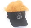 Wig Donald Trump 2024 U.S. Election Hats Caps Camouflage Mens Baseball Cap for Women Men Trump Caps Hat Make America Great