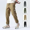 Herenbroek lente zomer mannen modekleur straalden rechte lading trend multi -pocket joggers joggers jogs -40men's drak22