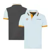 F1 Formuła 1 Racing Polo Shirt Summer New Lapel krótki rękaw ten sam styl dostosowywania