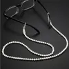 20PC Fashion White Pearl Beaded Sunglass Chain Reading Glasses Eyeglasses Chain Cord Holder Rope For Men Women234K