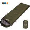 Desertfox Ultralight Sleeping Bags voor volwassen kinderen 1 kg draagbaar 3 seizoen wandelen camping backpacken slaapzak met zak 220728