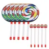 5pack 8inch lollipop drum with Mallet Rainbow Color Music Rhythm Instruments Kids Kids Children