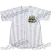 XFLSP GLAC202 19 ED Good Burger Kel Baseball Jersey Movie Jerseys Män alla sömda baseballtröjor Vit färg