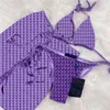 Kobiety trzyczęściowy litera bikini jacquard szybkość seksowna aksamitna pływacka wakacyjna bikini bikini bra bra pływanie kąpiel 20101l