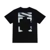 T Shir Fashion Brand Off Tshirs Cross Oil Paining Shor Sleeves Shirs Mens Tee Casual Women x