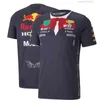 2022 Summer F1 T koszule Formuła pierwsza McLaren Team Gulf Oil Kierowcy Casual Sports T-shirt entuzjastów wyścigów Krótkie rękawy