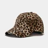 Ball Caps Leopard Zebra Cotton Baseball Cap Adjustable Snapback Hats For Men Women Artistic Retro Gorras Outdoor CapBall