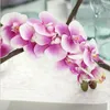 Fiori decorativi ghirlande teste falaenopsis Phanaopsis artificiale Orchide di alta qualità Simulazione della decorazione del matrimonio in seta europea europea