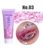 Oogschaduw glitter party body gel lichtgevende oogschaduw voor vrouwen of gilrs make -up gereedschappen groothandel ogen make -up