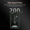 Imprimantes Imprimante 3D SuperRacer SR 200 mm/s haute vitesse TMC2209 ensemble de pilote silencieux impression d'écran tactile à nivellement automatique imprimantes à rail linéaire