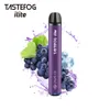 QK Tastefog ilite e vape 펜 공장 일회용 vapes 600 퍼프 LED 플래시 라이트 E 시그 장치 OEM 블루 베리 포도 딸기 수박 얼음 맛 도매