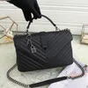 El çantası kadın omuz çantası moda orijinal deri kadın crossbody yb24 yüksek kaliteli çapraz vücut klasik zincir çanta Tote Messenger L2968
