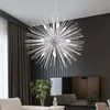 Pendant Lamps Nordic Postmodern Living Room Bedroom Restaurant Lighting Personality Art Golden Dandelion Cafe Clothing Store LightPendant