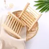 Portable Soap Dishes Natural Wood Tray Holder Dish Storage Bath Shower Plate Home Bathroom Wash Soaps Holders Organizer YF0056