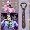 Bow Ties Killer Queen Cosplay Skull Kira Yoshikage Tie Jojos Bizzare Adventures 8CM Design Neck Accessories For Man Blouse CravatBow