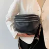High Cortex Counter Crossbody Bag Fanny Pack Women Pu Leather Belt S New Saddle Lady Retro Stres Suits Weist S J220705