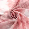 Frauen Mode Abstrakte Paisley Schal Floral Blase Chiffon Instant Hijab Schal Dame Ombre Wrap Stirnband Bufandas Muslim Snood 180 70 cm