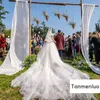 Party-Dekoration, 5 m x 1,5 m, weißer Polyester-Spitzenstoff für Hochzeitshintergründe, Zeremonie, Bogen, Vorhänge, Veranstaltungsort, hängende Dekorationen, Gastgeschenke