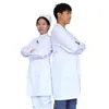 Женская одежда больница медсестра доктор белая пальто зимняя одежда