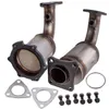 Manifold Parts PAIR CATALYTIC CONVERTER EXHAUST PIPE Left Right FOR MURANO 0307 35L Front Driver Passenger4914031